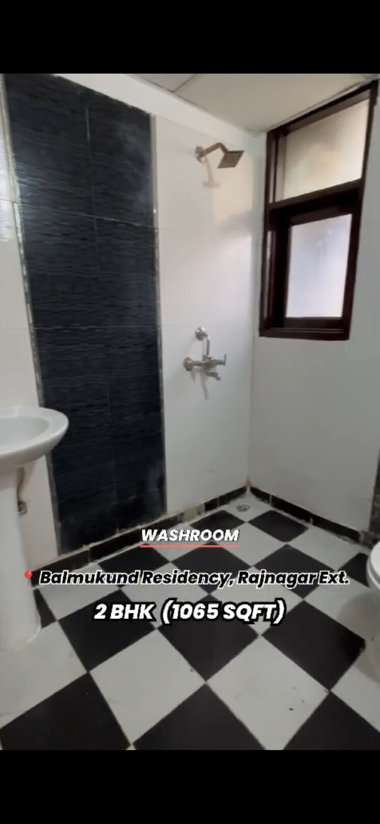 Bathroom, meenal-balmukund-residency 2 Bedroom 1065 Sq.Ft. Apartment In Raj Nagar Extension Ghaziabad 8350509