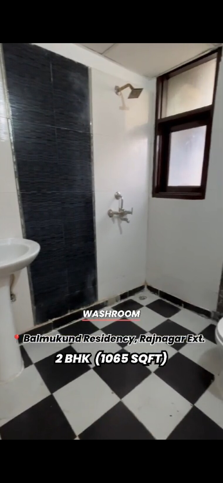 Bathroom, meenal-balmukund-residency 2 Bedroom 1065 Sq.Ft. Apartment In Raj Nagar Extension Ghaziabad 8350509