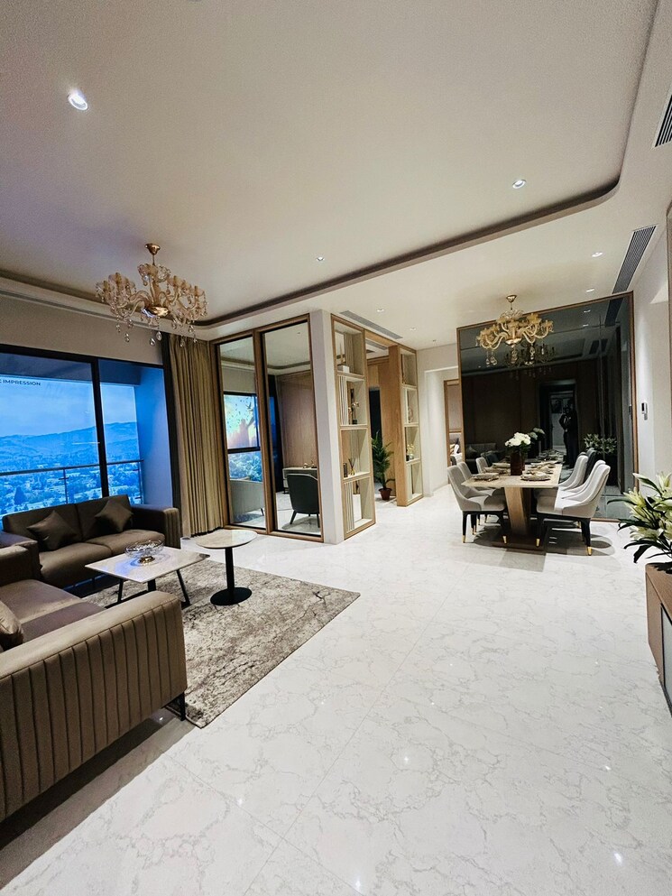 Living Room, saniket-wyce-exclucity 4 Bedroom 1893 Sq.Ft. Apartment In Bavdhan Pune 8350593