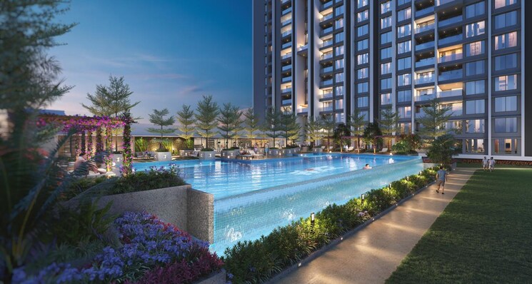 Swimming Pool, saniket-wyce-exclucity 3 Bedroom 1255 Sq.Ft. Apartment In Bavdhan Pune 8350604
