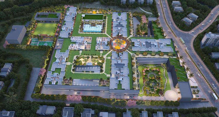 Master Plan, saniket-wyce-exclucity 3 Bedroom 1255 Sq.Ft. Apartment In Bavdhan Pune 8350604