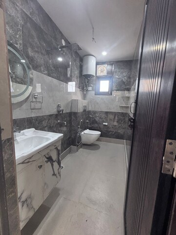 Bathroom in 3 BHK Builder Floor at Saket – for Rent
