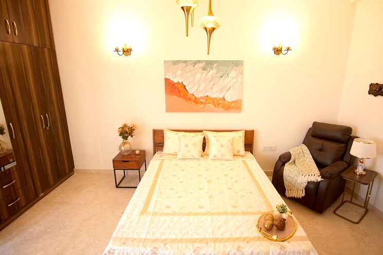 Bedroom, ss-almeria 3.5 Bedroom 2000 Sq.Ft. Builder Floor In Sector 84 Gurgaon 8350733