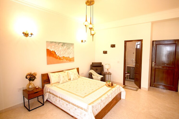 Bedroom, ss-almeria 3.5 Bedroom 2000 Sq.Ft. Builder Floor In Sector 84 Gurgaon 8350733