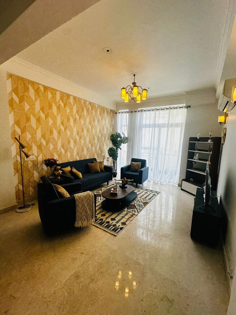 Living Room, ss-almeria 3.5 Bedroom 2000 Sq.Ft. Builder Floor In Sector 84 Gurgaon 8350733