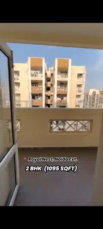 Floor Plan in 2 BHK Apartment at Omkar Royal Nest, Tech Zone 4 Greater Noida – for Sale