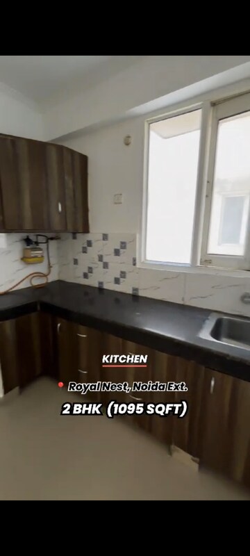 Kitchen in 2 BHK Apartment at Omkar Royal Nest, Tech Zone 4 Greater Noida – for Sale