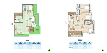 Floor Plan in 2 BHK Apartment at Balewadi Phata – for Sale