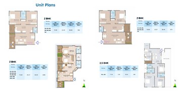 Floor Plan in 2 BHK Apartment at Balewadi Phata – for Sale