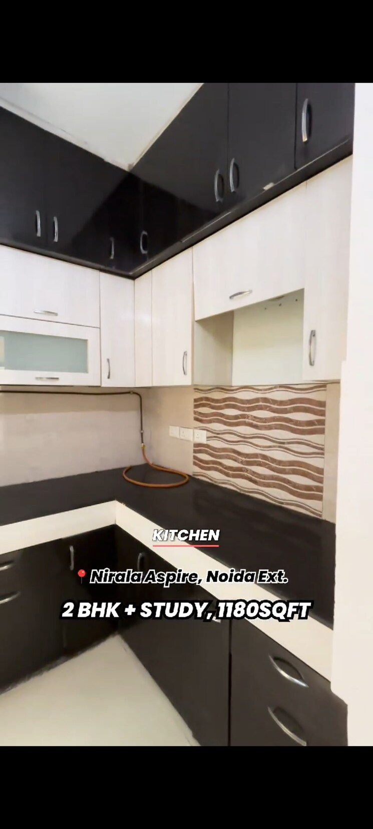 Kitchen, nirala-aspire 2.5 Bedroom 1180 Sq.Ft. Apartment In Sector 16 Greater Noida Greater Noida 8350791