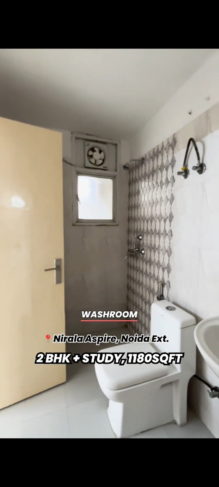 Bathroom, nirala-aspire 2.5 Bedroom 1180 Sq.Ft. Apartment In Sector 16 Greater Noida Greater Noida 8350791