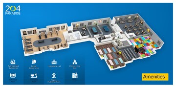 Floor Plan in 3 BHK Apartment at Balewadi Phata – for Sale