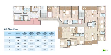 Master Plan in 4 BHK Apartment at Balewadi Phata – for Sale