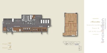 Floor Plan in 4 BHK Apartment at Balewadi Phata – for Sale