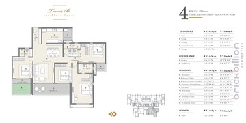 Master Plan in 4 BHK Apartment at Balewadi Phata – for Sale