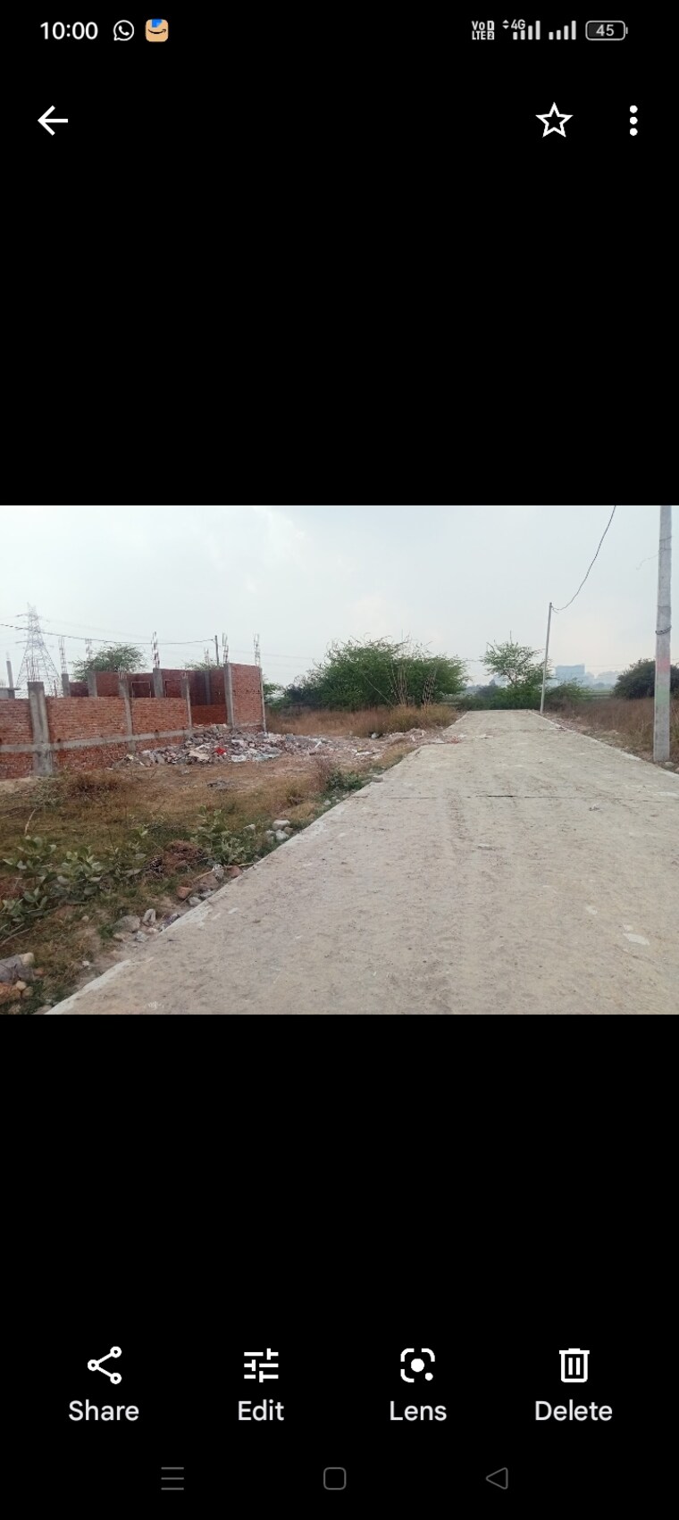 Exterior View, upsidc site b  100 Sq.Yd. Plot In Upsidc Site B Greater Noida 8350937