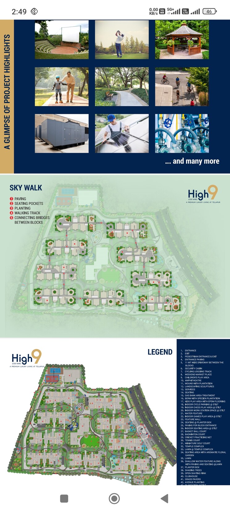 Master Plan, anvita-high-9 3 Bedroom 2615 Sq.Ft. Apartment In Kollur Hyderabad 8350951