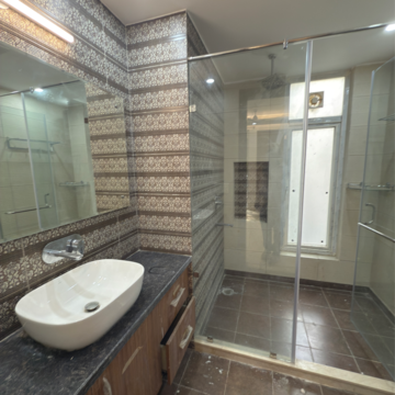 Bathroom in 3 BHK Builder Floor at South Extension ii – for Rent