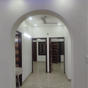 Building Lobby in 3 BHK Builder Floor at Nehru Enclave – for Rent