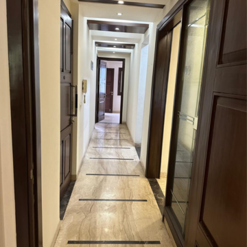 Building Lobby in 3 BHK Builder Floor at Greater Kailash I – for Rent