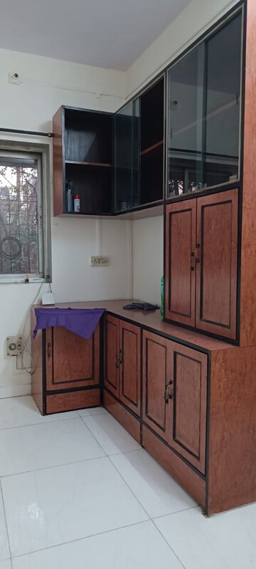 Kitchen in 1.5 BHK Apartment at Varsha Milan CHS, Chakala – for Rent