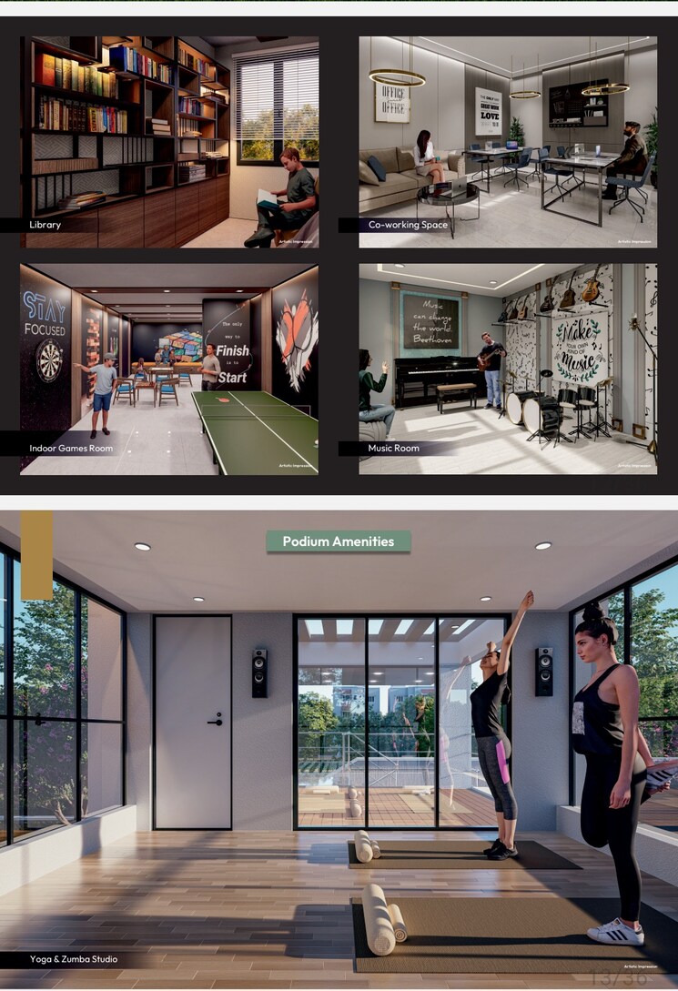 Kitchen, goyal-my-home-upper-kharadi 3 Bedroom 890 Sq.Ft. Apartment In Wagholi Pune 8351139