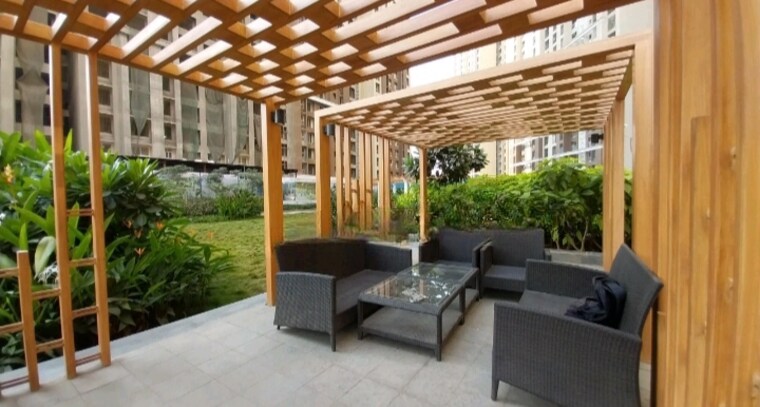 Living Room, dosti-west-county 2 Bedroom 650 Sq.Ft. Apartment In Balkum Pada Thane 8351193