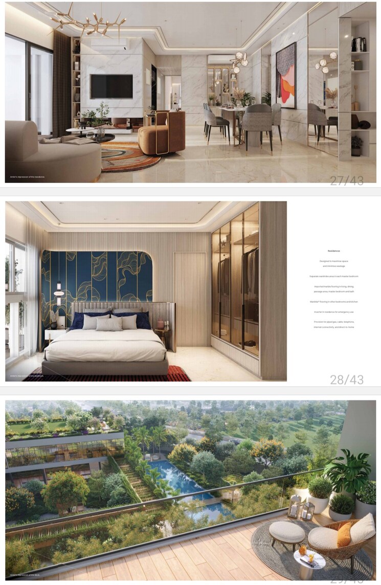 Exterior View, lodha-estilo 3 Bedroom 1866 Sq.Ft. Apartment In Kharadi Pune 8351210