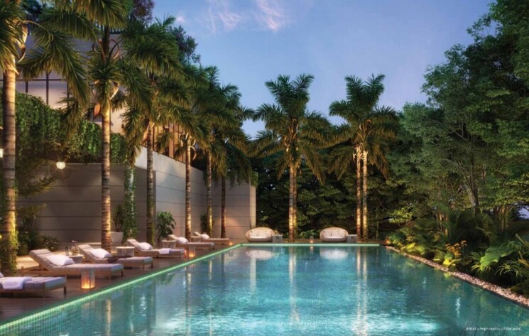 Swimming Pool, lodha-estilo 3 Bedroom 1866 Sq.Ft. Apartment In Kharadi Pune 8351210