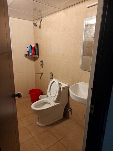 Bathroom in 3 BHK Apartment at Vajram Elina, Thanisandra Main Road – for Rent