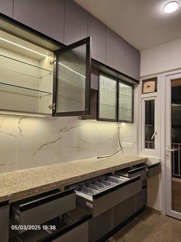 Kitchen in 3.5 BHK Builder Floor at SS Almeria, Sector 84 – for Sale
