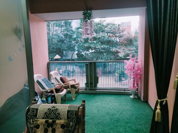 Balcony in 3 BHK Apartment at Motera – for Rent