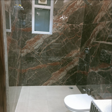 Bathroom in 4 BHK Villa at Manimajra – for Rent