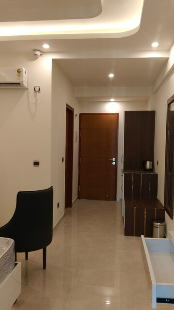 Living Room in 1 RK Apartment at Omaxe Hazratganj, Gomti Nagar – for Rent