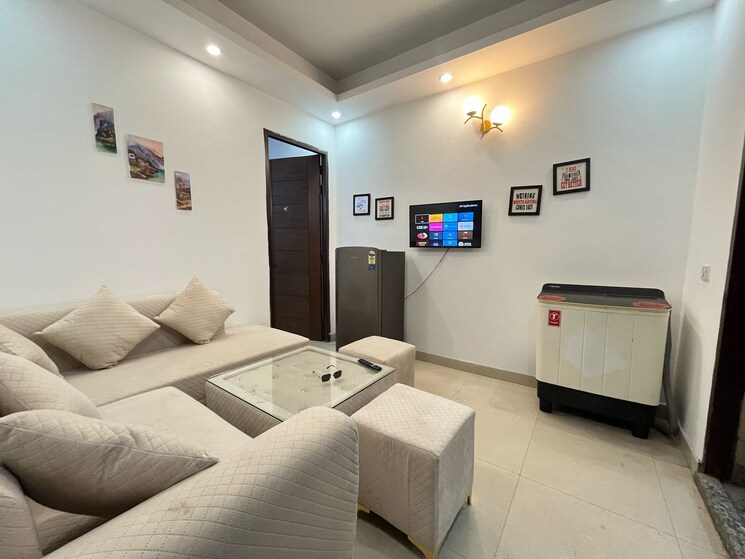Living Room, saket 2 Bedroom 700 Sq.Ft. Builder Floor In Saket Delhi 8351388