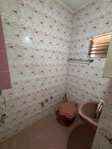 Bathroom in 3 BHK Apartment at Thaltej – for Rent
