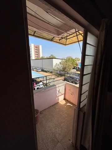 Balcony in 3 BHK Apartment at Thaltej – for Rent