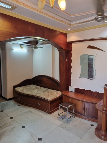 Living Room in 2 BHK Apartment at Sector 3 Charkop – for Rent