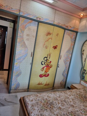 Bedroom in 2 BHK Apartment at Sector 3 Charkop – for Rent