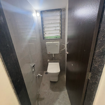 Bathroom in 1 BHK Apartment at Kohinoor Castles, Ambernath West – for Sale
