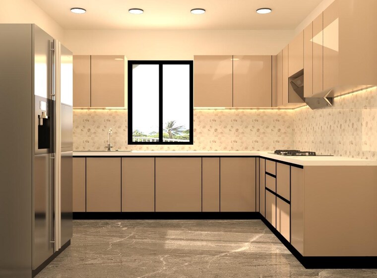 Kitchen, arsha-madhav-greens 3 Bedroom 1901 Sq.Ft. Villa In Gomti Nagar Lucknow 8351495