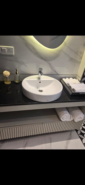 Bathroom in 3 BHK Apartment at Patiala Road – for Sale