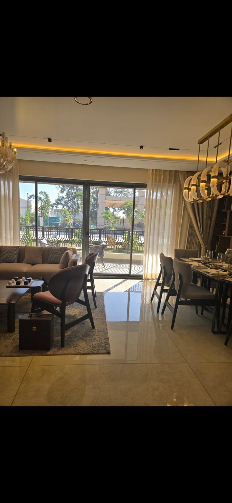 Living Room, patiala road 3 Bedroom 2300 Sq.Ft. Apartment In Patiala Road Zirakpur 8351573