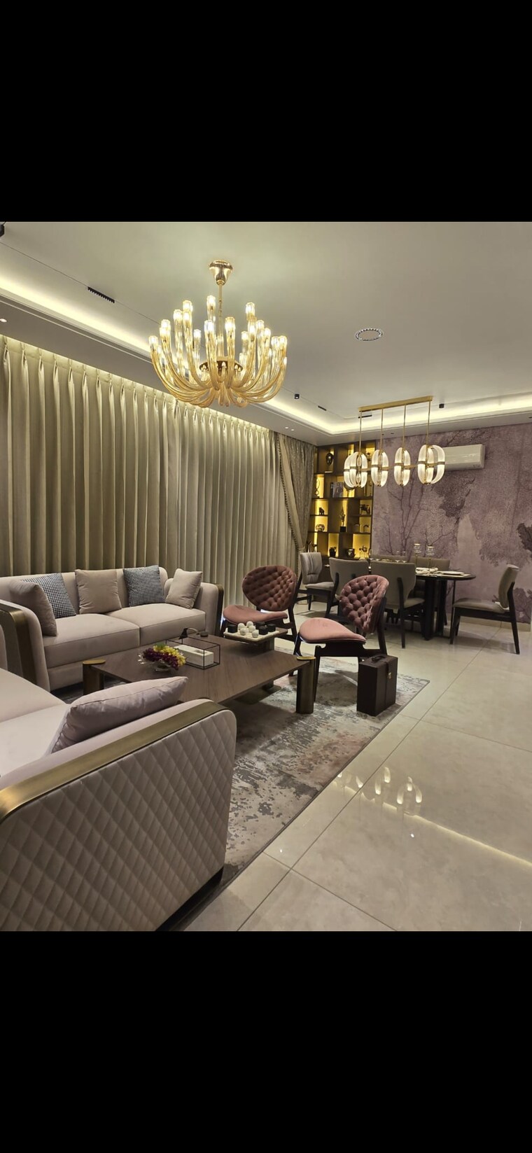 Living Room, patiala road 3 Bedroom 2300 Sq.Ft. Apartment In Patiala Road Zirakpur 8351573