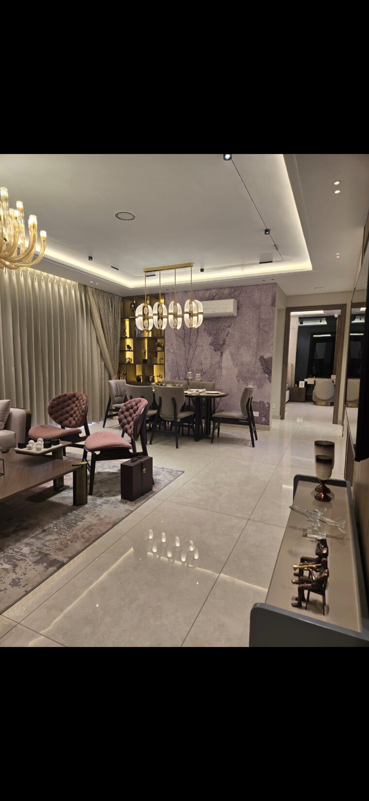 Living Room, patiala road 3 Bedroom 2300 Sq.Ft. Apartment In Patiala Road Zirakpur 8351573