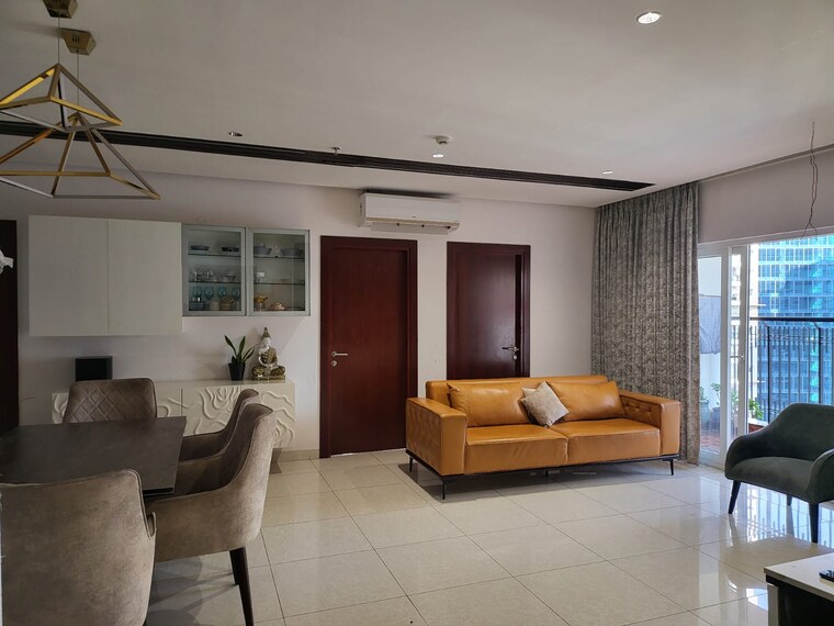 Living Room, prestige-high-fields 4 Bedroom 2713 Sq.Ft. Apartment In Gachibowli Hyderabad 8351602