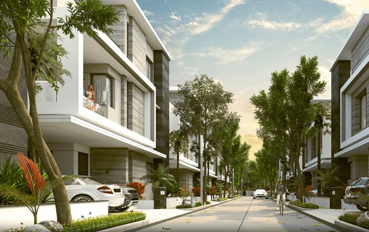 Exterior View, rajapushpa-serene-dale 4 Bedroom 3405 Sq.Ft. Villa In Tellapur Hyderabad 8351616