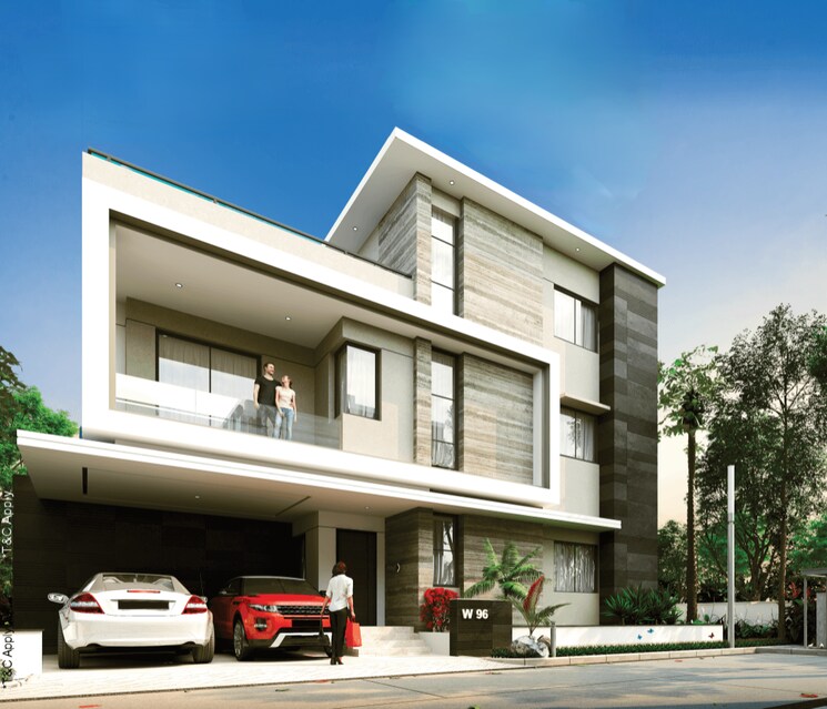 Exterior View, rajapushpa-serene-dale 4 Bedroom 3405 Sq.Ft. Villa In Tellapur Hyderabad 8351616