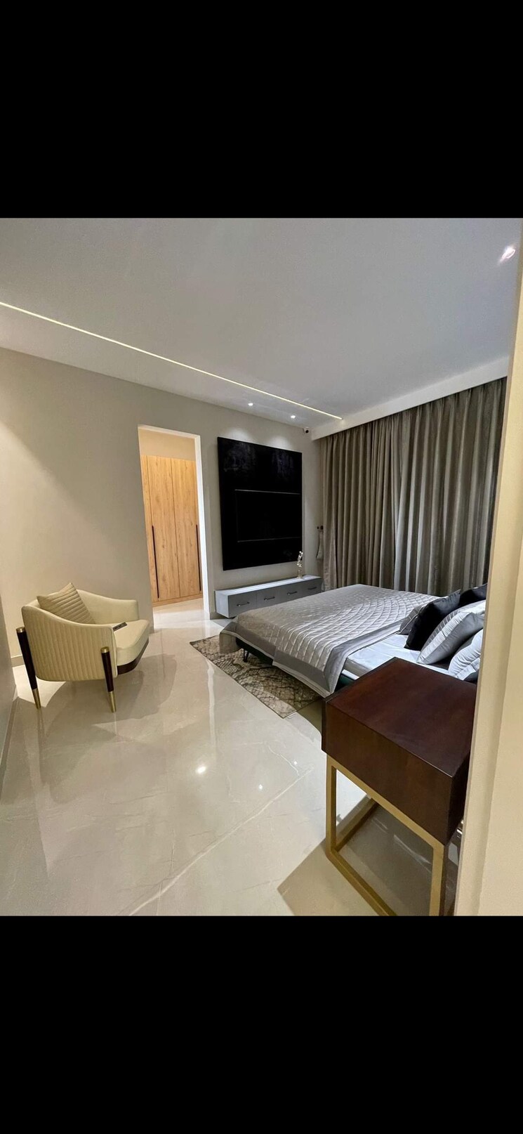 Master Bedroom, the-ananta-aspire 3.5 Bedroom 2247 Sq.Ft. Apartment In Utrathiya Zirakpur 8351675