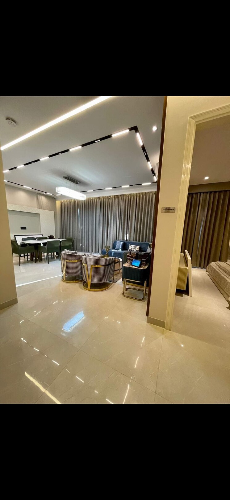 Living Room, the-ananta-aspire 3.5 Bedroom 2247 Sq.Ft. Apartment In Utrathiya Zirakpur 8351675